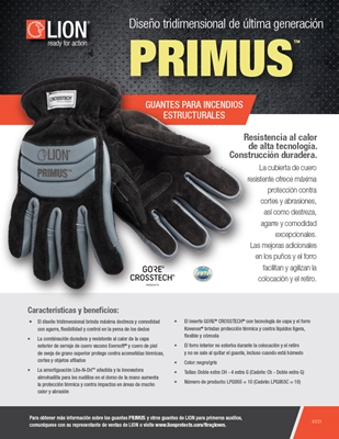 Show details for Espanol - LION PRIMUS Product Sheet (2021)