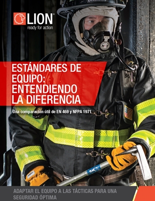 Show details for Espanol - LION EN469 vs NFPA 1971 Brochure