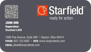 Show details for Starfield LION Business Card