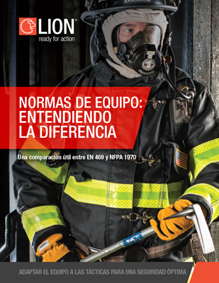 Show details for Espanol - LION EN469 vs NFPA 1971 Brochure