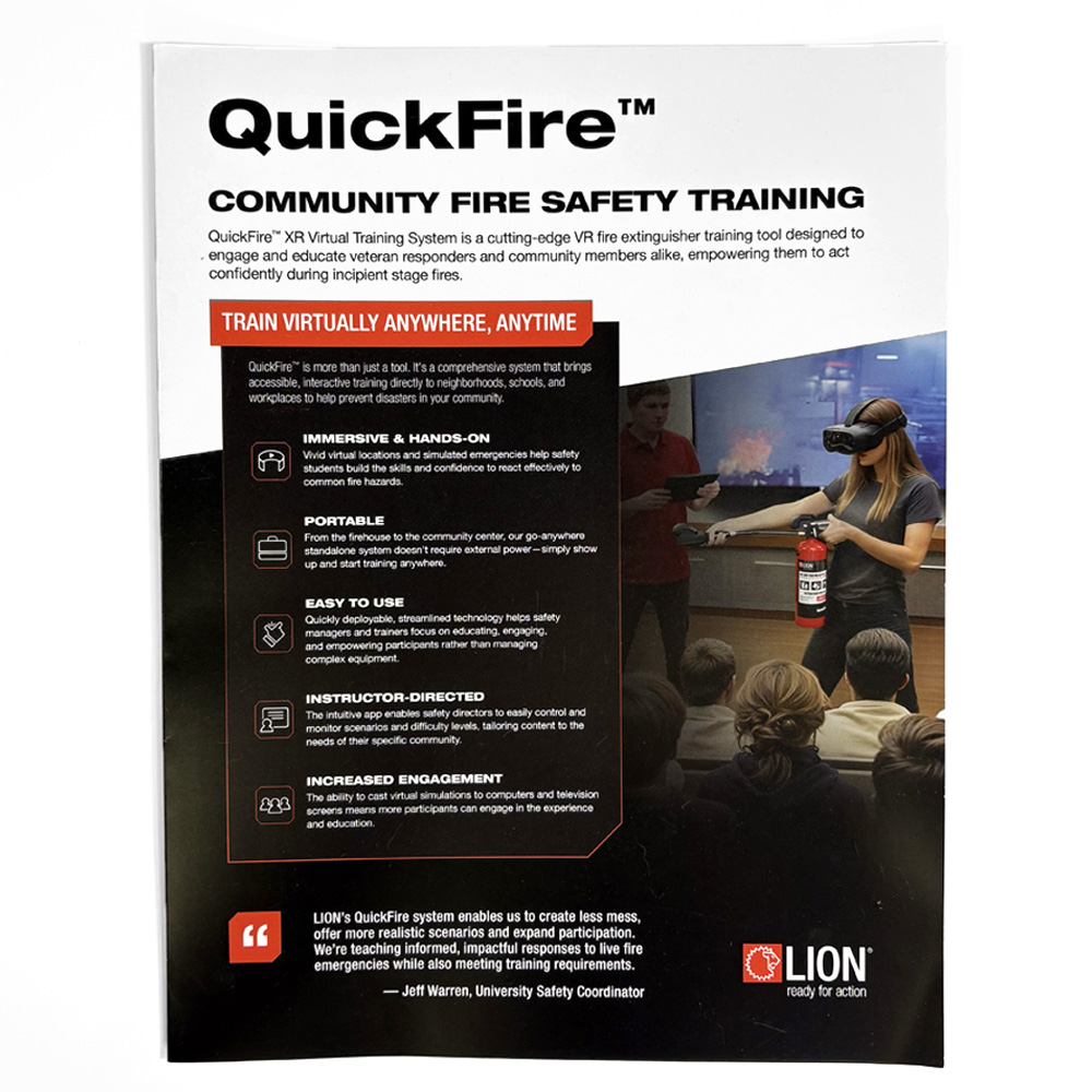 Show details for QuickFire Brochure
