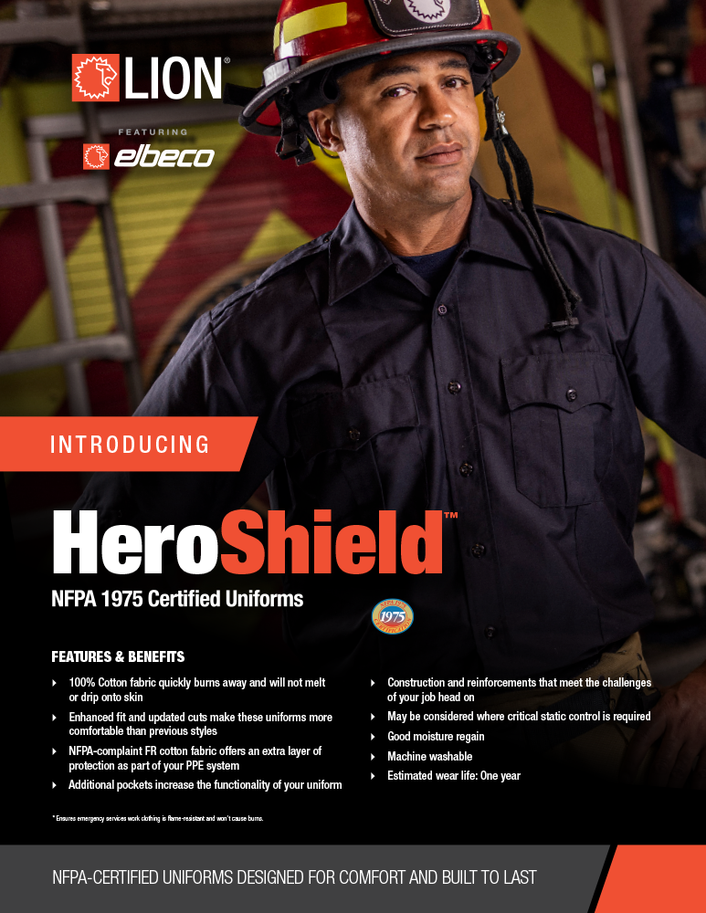 Show details for LION HeroShield NFPA 1975 Certified Uniforms