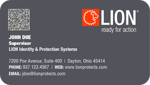 Picture of LION Business Card