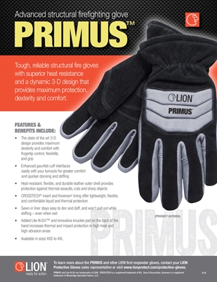 Show details for LION Primus™ Product Sheet