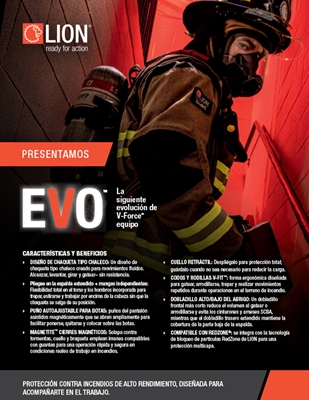 Show details for EVO Turnout Gear Product Sheet